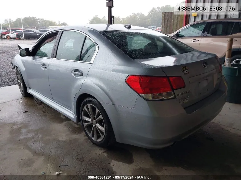 4S3BMBC61E3031076 2014 Subaru Legacy 2.5I Premium