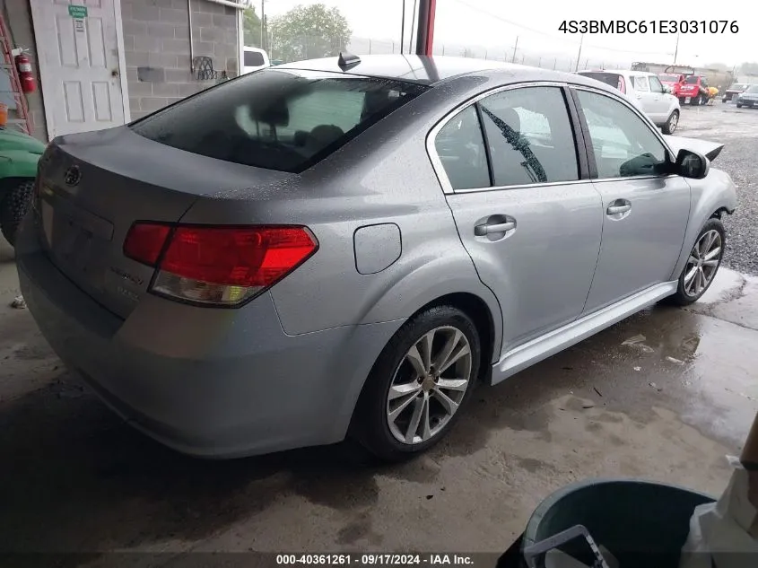 4S3BMBC61E3031076 2014 Subaru Legacy 2.5I Premium