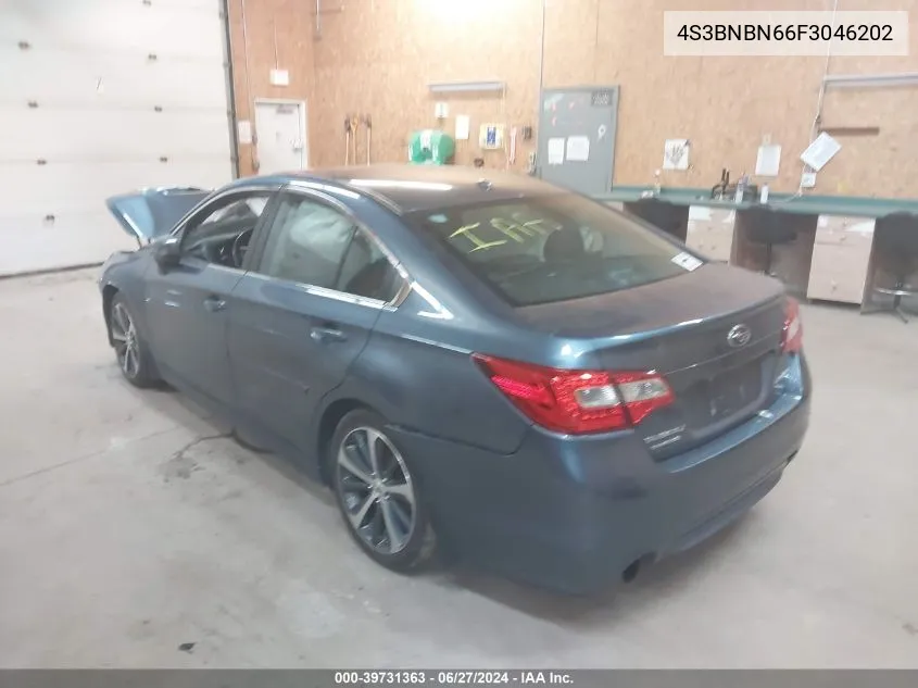 4S3BNBN66F3046202 2015 Subaru Legacy 2.5I Limited