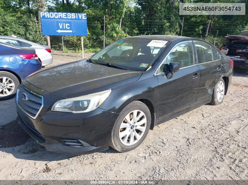 2015 Subaru Legacy 2.5I Premium VIN: 4S3BNAE60F3054743 Lot: 39904235