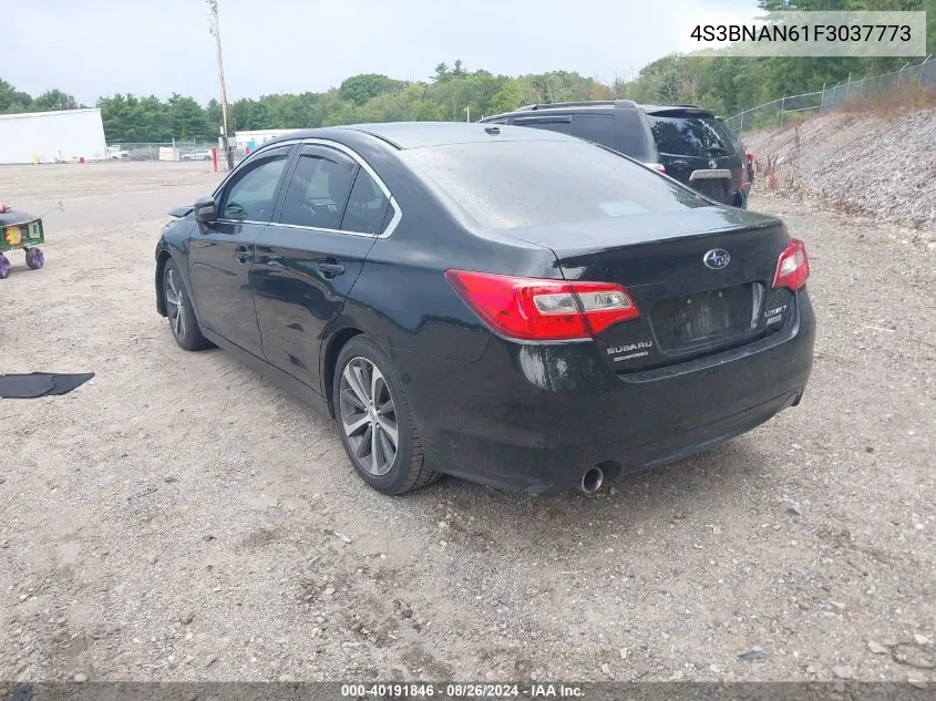 4S3BNAN61F3037773 2015 Subaru Legacy 2.5I Limited