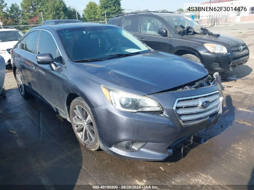 2015 Subaru Legacy 3.6R Limited VIN: 4S3BNEN62F3014476 Lot: 40195800