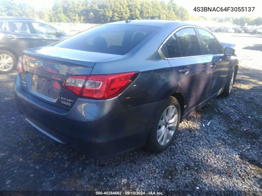 2015 Subaru Legacy 2.5I Premium VIN: 4S3BNAC64F3055137 Lot: 40284662