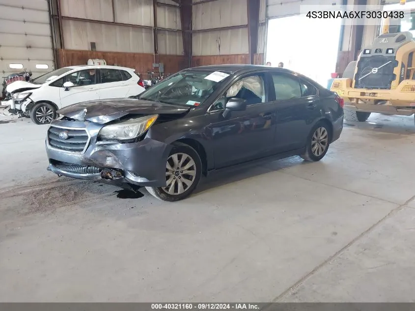 2015 Subaru Legacy 2.5I VIN: 4S3BNAA6XF3030438 Lot: 40321160