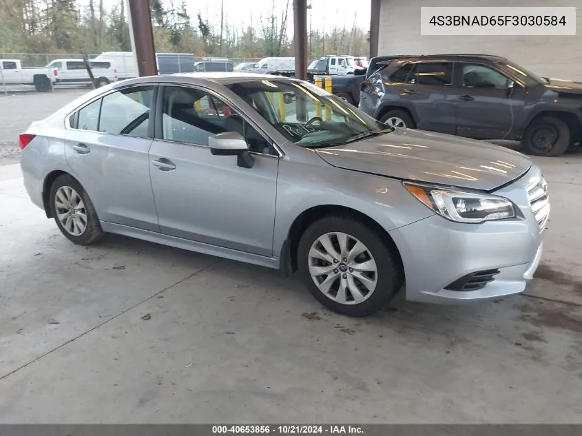 2015 Subaru Legacy 2.5I Premium VIN: 4S3BNAD65F3030584 Lot: 40653856