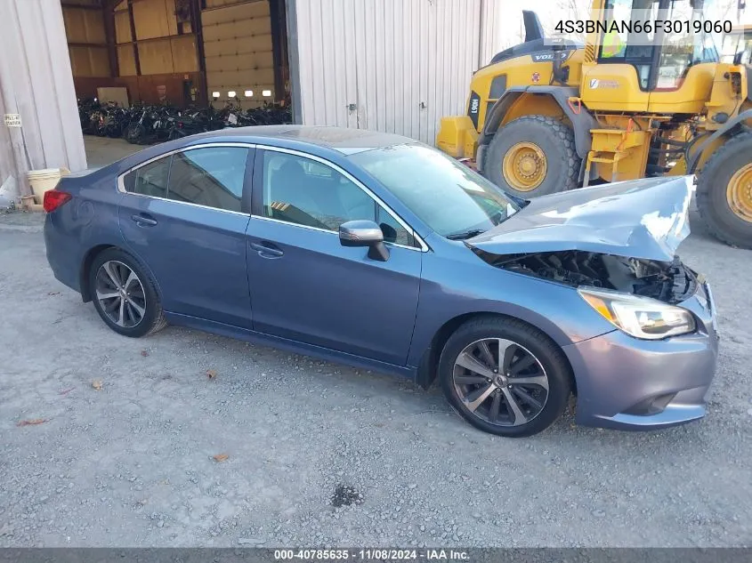 2015 Subaru Legacy 2.5I Limited VIN: 4S3BNAN66F3019060 Lot: 40785635