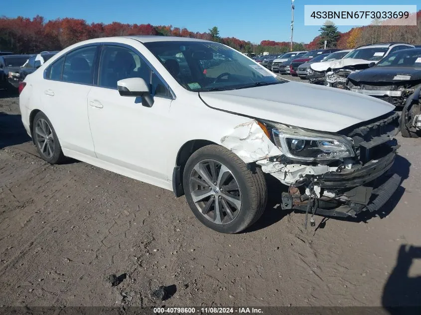 2015 Subaru Legacy 3.6R Limited VIN: 4S3BNEN67F3033699 Lot: 40798600