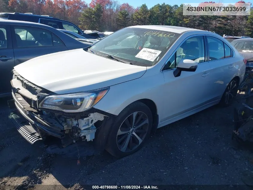 2015 Subaru Legacy 3.6R Limited VIN: 4S3BNEN67F3033699 Lot: 40798600