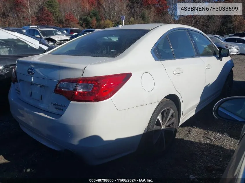 2015 Subaru Legacy 3.6R Limited VIN: 4S3BNEN67F3033699 Lot: 40798600