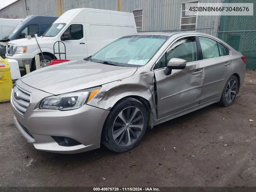 2015 Subaru Legacy 2.5I Limited VIN: 4S3BNBN66F3048676 Lot: 40875728