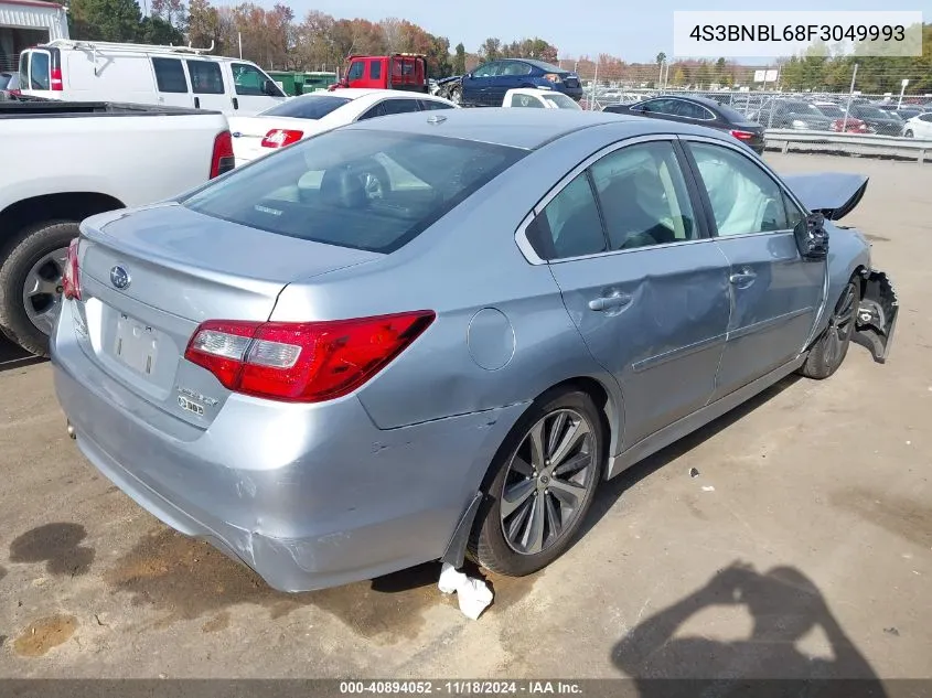 2015 Subaru Legacy 2.5I Limited VIN: 4S3BNBL68F3049993 Lot: 40894052