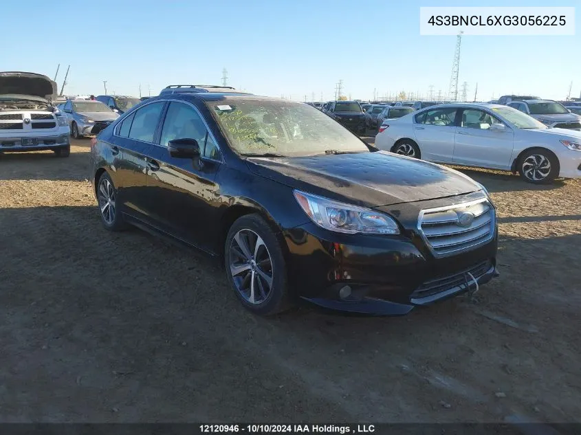 2016 Subaru Legacy VIN: 4S3BNCL6XG3056225 Lot: 12120946