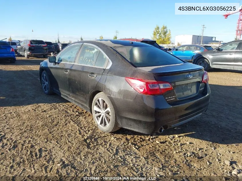 2016 Subaru Legacy VIN: 4S3BNCL6XG3056225 Lot: 12120946