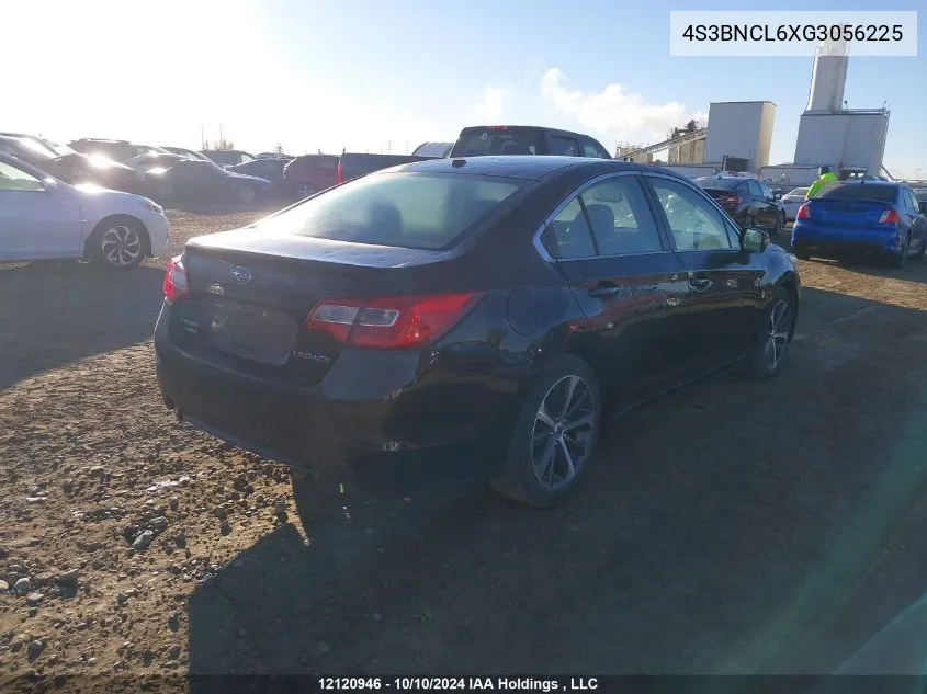 2016 Subaru Legacy VIN: 4S3BNCL6XG3056225 Lot: 12120946