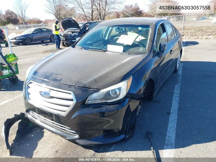 2016 Subaru Legacy 2.5I Premium VIN: 4S3BNAC63G3057558 Lot: 40793975