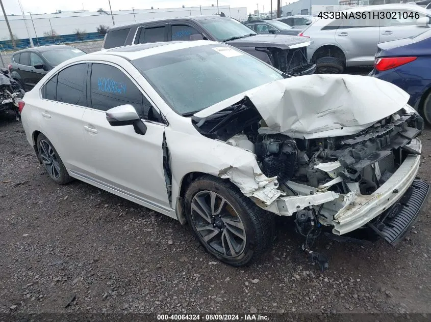 2017 Subaru Legacy 2.5I Sport VIN: 4S3BNAS61H3021046 Lot: 40064324