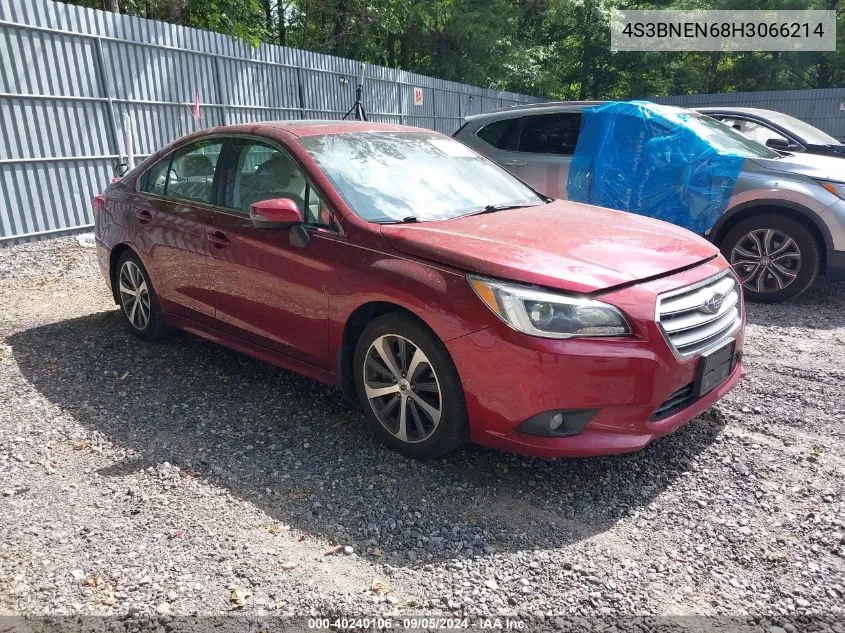 4S3BNEN68H3066214 2017 Subaru Legacy 3.6R Limited