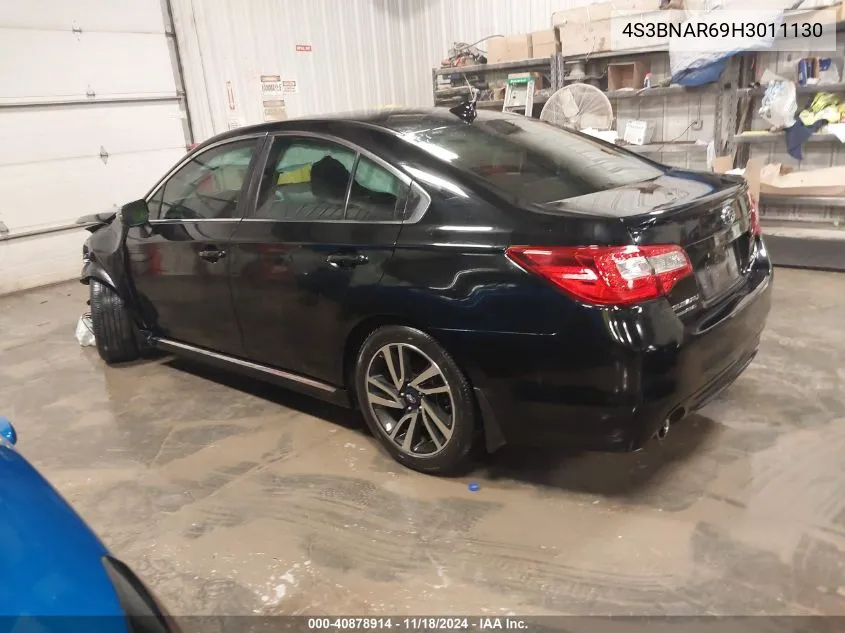 2017 Subaru Legacy Sport VIN: 4S3BNAR69H3011130 Lot: 40878914