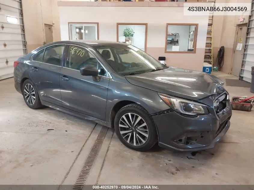 4S3BNAB66J3004569 2018 Subaru Legacy 2.5I