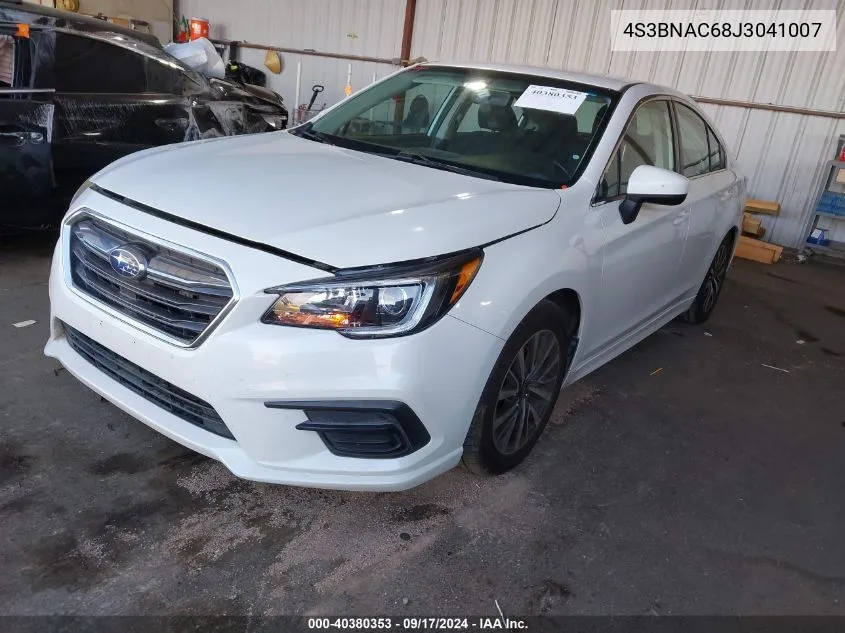 4S3BNAC68J3041007 2018 Subaru Legacy Premium