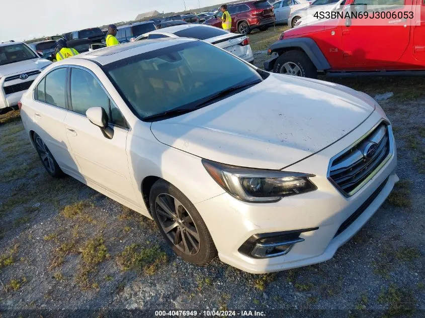 4S3BNAN69J3006053 2018 Subaru Legacy 2.5I Limited