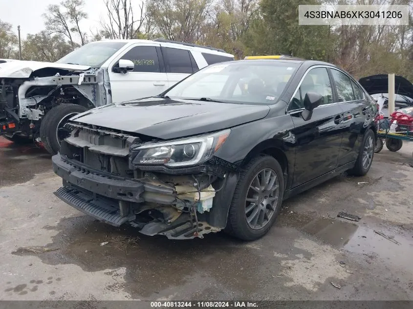 2019 Subaru Legacy 2.5I VIN: 4S3BNAB6XK3041206 Lot: 40813244