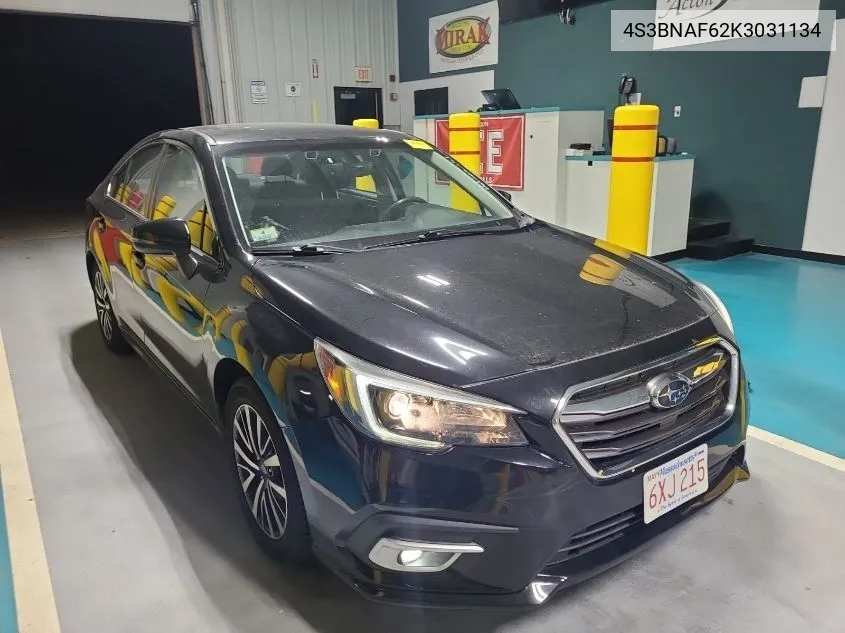 2019 Subaru Legacy 2.5I Premium VIN: 4S3BNAF62K3031134 Lot: 40866056