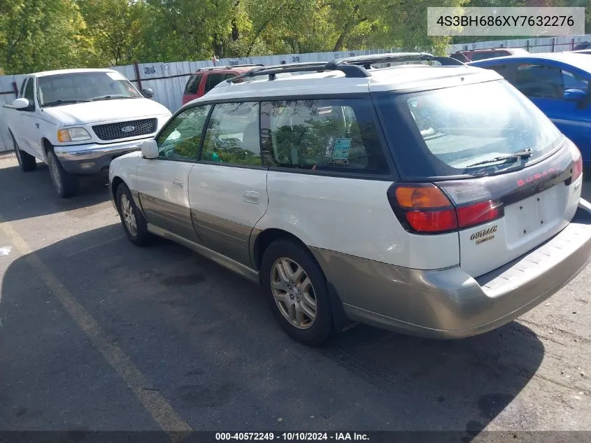 2000 Subaru Outback Limited VIN: 4S3BH686XY7632276 Lot: 40572249