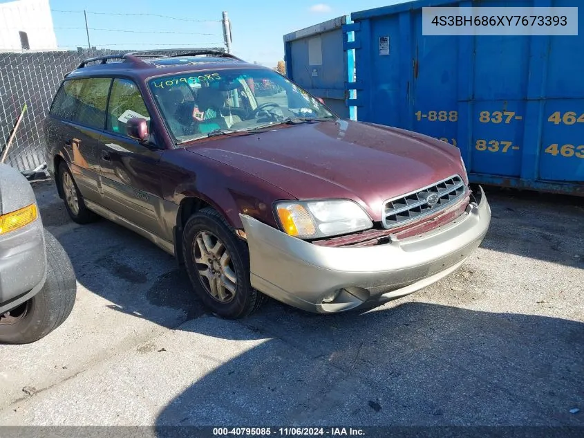 2000 Subaru Outback Limited VIN: 4S3BH686XY7673393 Lot: 40795085