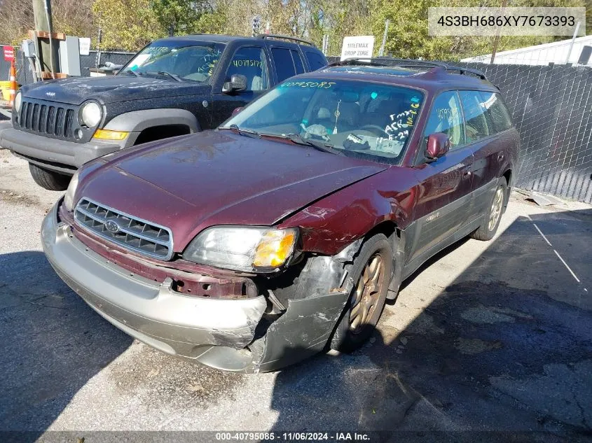 2000 Subaru Outback Limited VIN: 4S3BH686XY7673393 Lot: 40795085