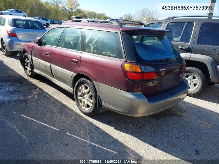 2000 Subaru Outback Limited VIN: 4S3BH686XY7673393 Lot: 40795085