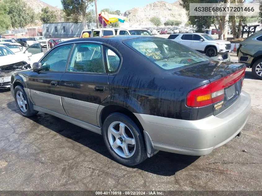 2001 Subaru Outback Limited VIN: 4S3BE686X17201466 Lot: 40170818