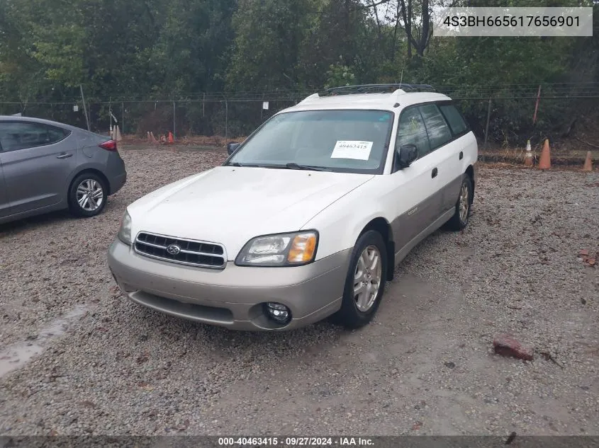 2001 Subaru Outback Outback VIN: 4S3BH665617656901 Lot: 40463415