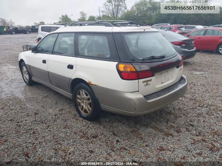 2001 Subaru Outback Outback VIN: 4S3BH665617656901 Lot: 40463415