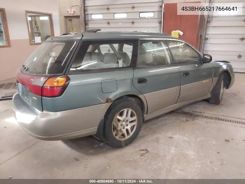 4S3BH665217664641 2001 Subaru Outback