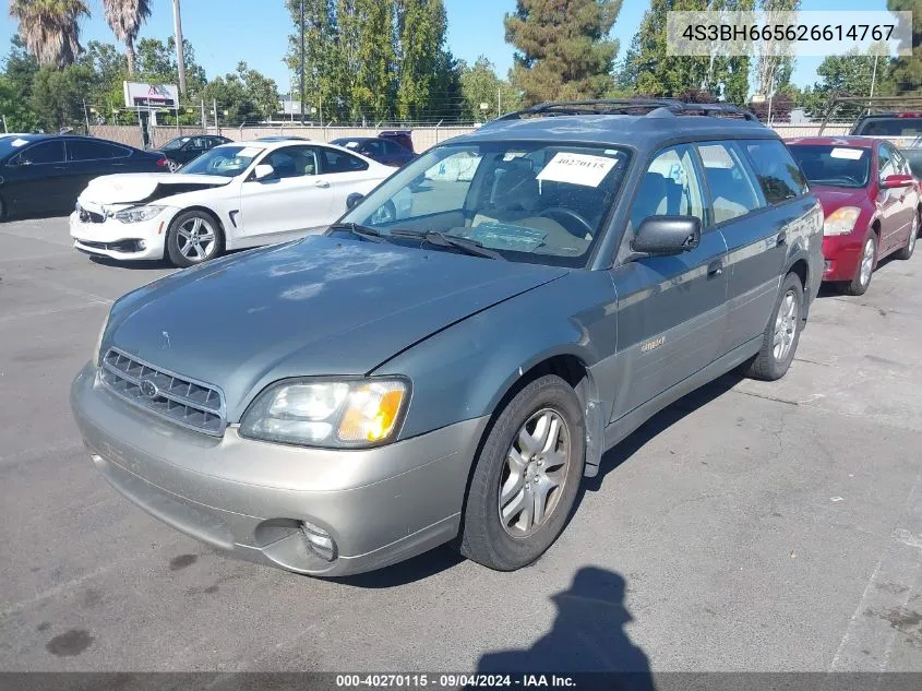 4S3BH665626614767 2002 Subaru Outback Outback