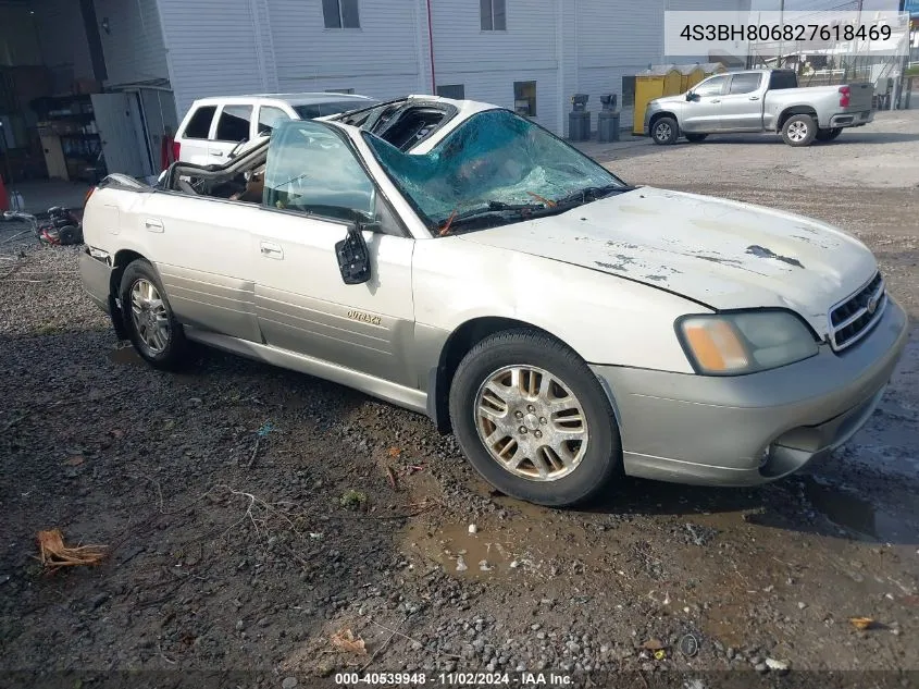 2002 Subaru Outback H6-3.0 L.l. Bean Edition VIN: 4S3BH806827618469 Lot: 40539948