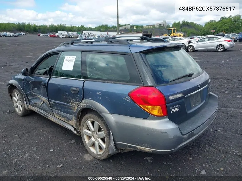 2005 Subaru Outback 2.5I Limited VIN: 4S4BP62CX57376617 Lot: 39525548