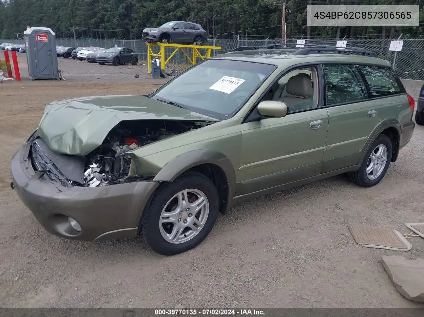 2005 Subaru Outback 2.5I Limited VIN: 4S4BP62C857306565 Lot: 39770135