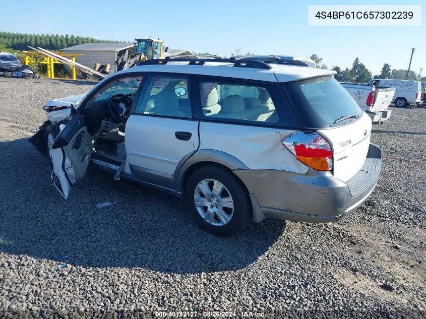 4S4BP61C657302239 2005 Subaru Outback 2.5I