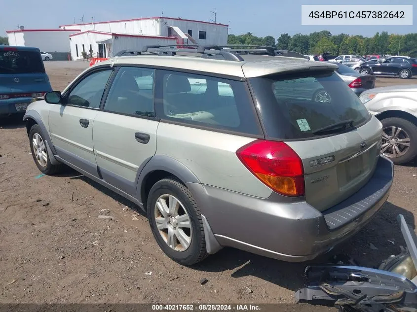 4S4BP61C457382642 2005 Subaru Outback 2.5I