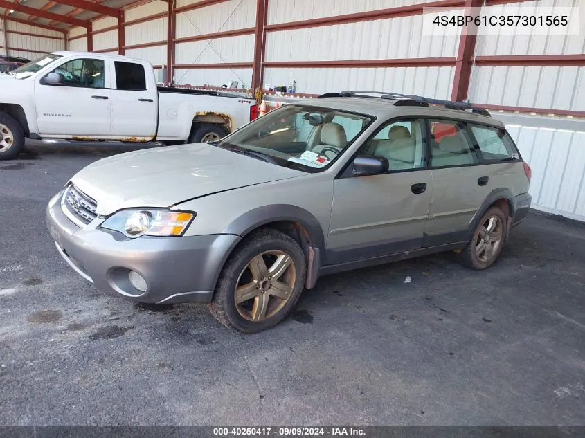 2005 Subaru Outback 2.5I VIN: 4S4BP61C357301565 Lot: 40250417