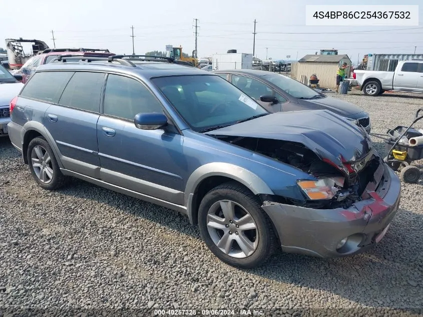 4S4BP86C254367532 2005 Subaru Outback 3.0R L.l. Bean Edition