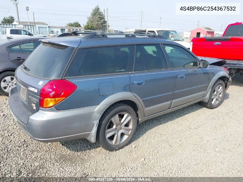 4S4BP86C254367532 2005 Subaru Outback 3.0R L.l. Bean Edition