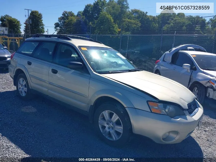 2005 Subaru Outback 2.5I VIN: 4S4BP61C057328559 Lot: 40264439