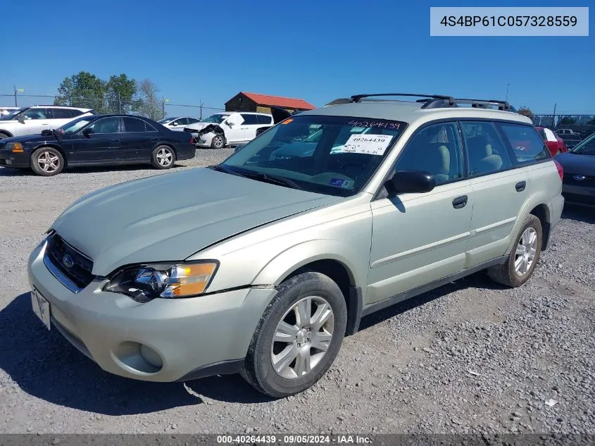 4S4BP61C057328559 2005 Subaru Outback 2.5I