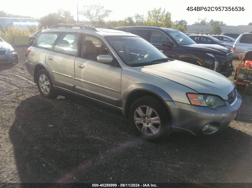 2005 Subaru Outback 2.5I Limited VIN: 4S4BP62C957356536 Lot: 40298999