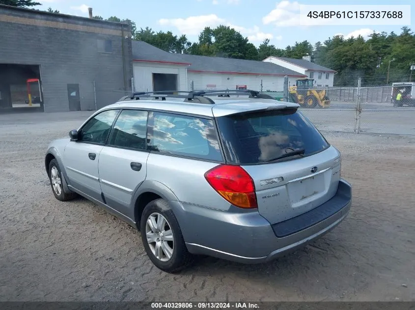 4S4BP61C157337688 2005 Subaru Outback 2.5I