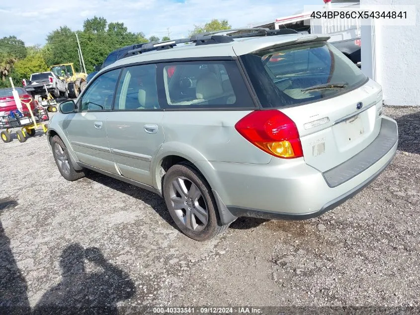 2005 Subaru Outback 3.0R L.l. Bean Edition VIN: 4S4BP86CX54344841 Lot: 40333541