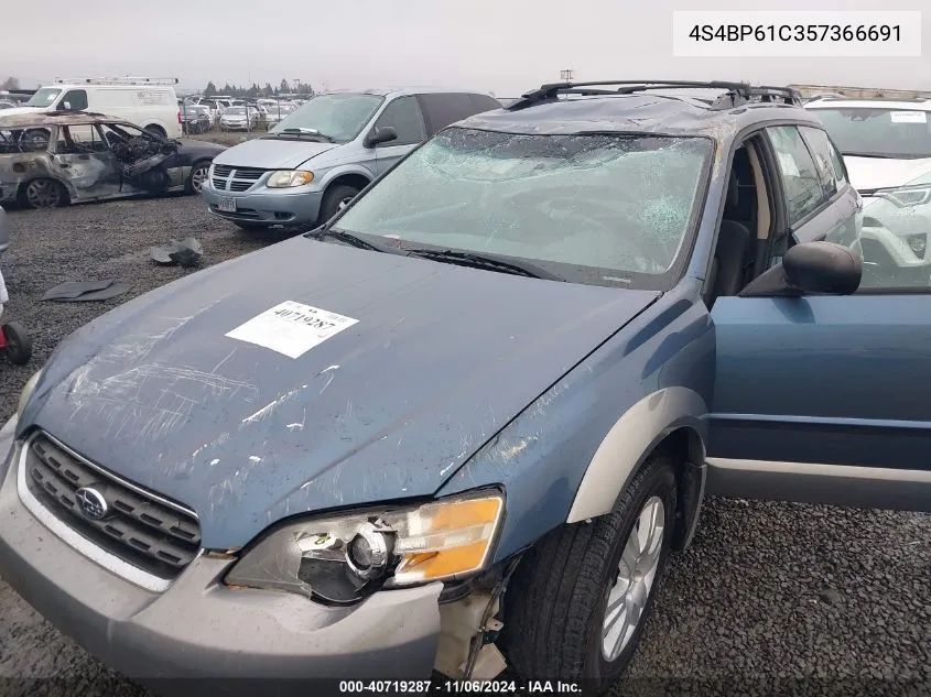 2005 Subaru Outback 2.5I VIN: 4S4BP61C357366691 Lot: 40719287